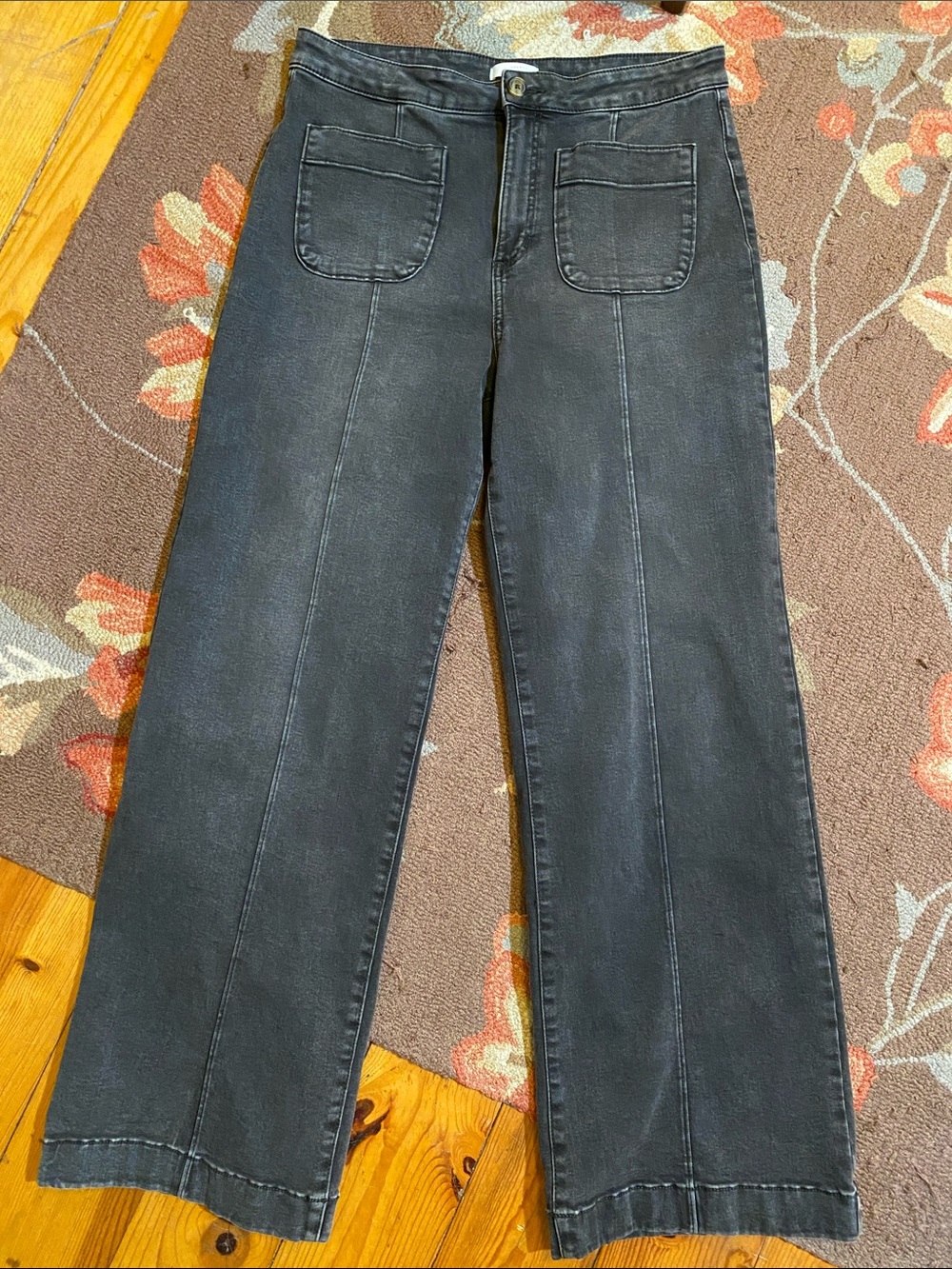 Lauren Conrad Super High Rise Wide Leg Jeans